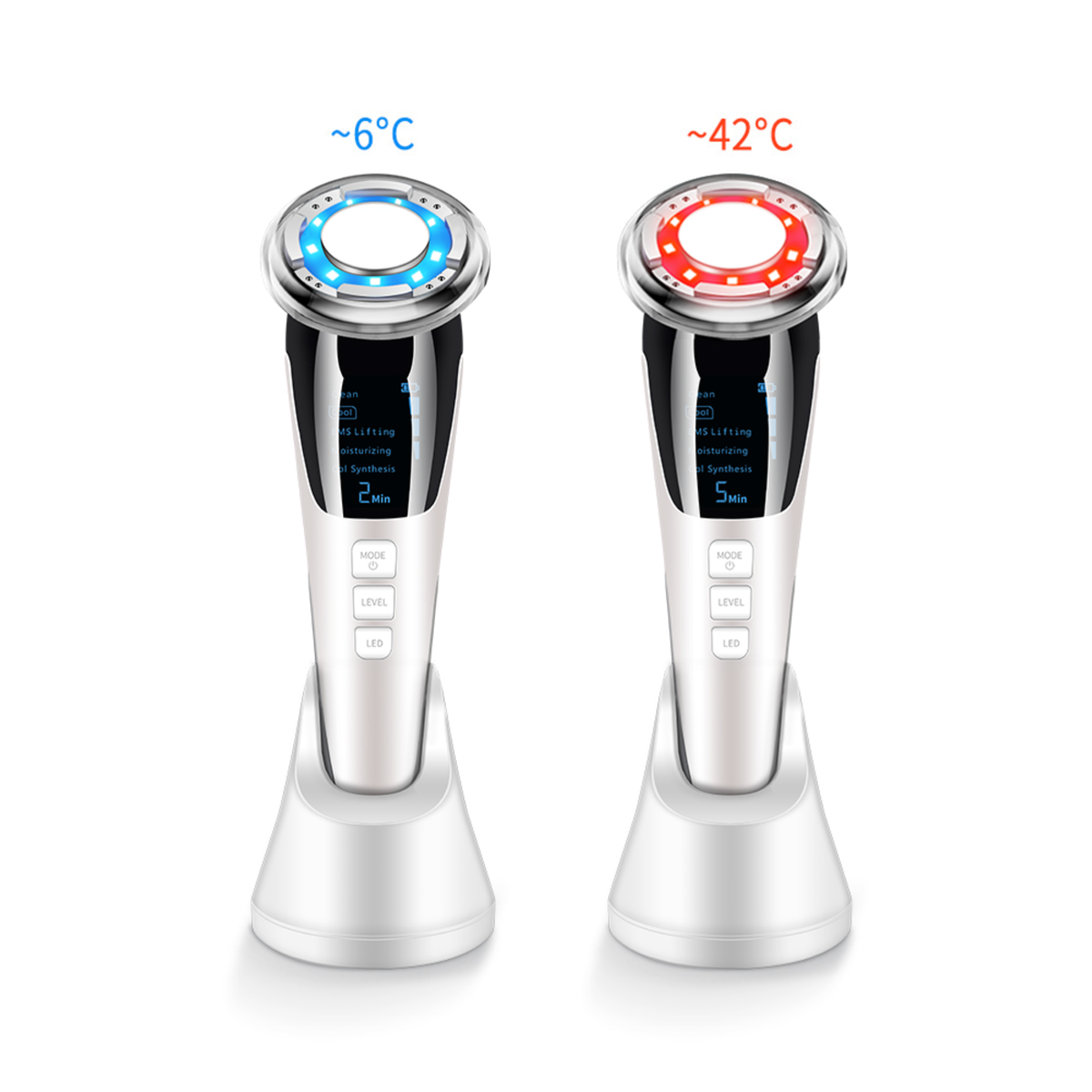Masajeador de Radiofrecuencia facial